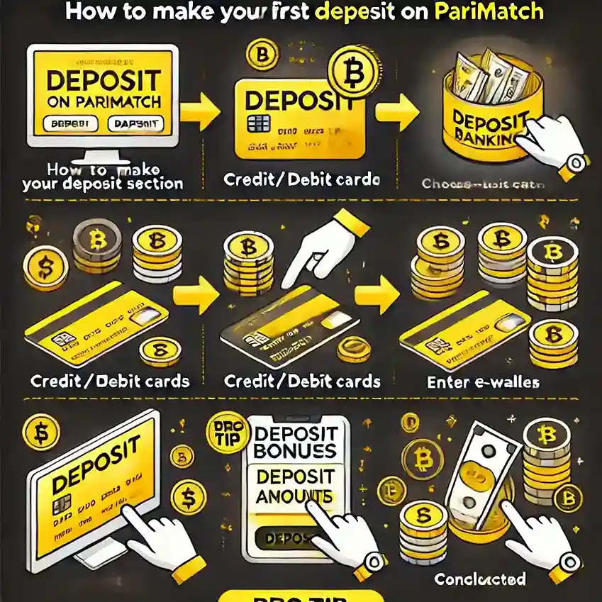 Deposit on Parimatch